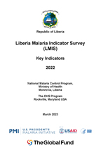 Cover of Liberia MIS 2022 - Key Indicators (English)