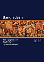 Cover of Bangladesh DHS 2022 - Key Indicators Report (English)