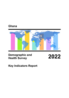 Cover of Ghana DHS 2022 - Key Indicators Report (English)