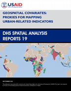 Cover of Geospatial Covariates: Proxies for Mapping Urban-Related Indicators (English)