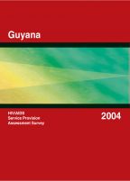 Cover of Guyana HIV SPA, 2004 - Final Report (English)