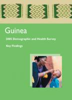 Cover of Guinea DHS, 2005 - Key Findings (English, French)