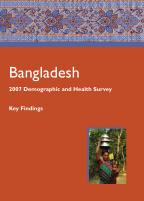 Cover of Bangladesh DHS, 2007 - Key Findings (English)