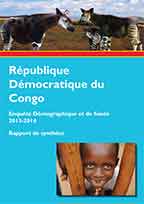 Cover of Congo Democratic Republic DHS, 2013-14 - Key Findings (English, French)