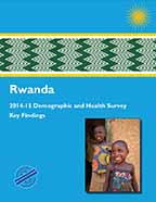 Cover of Rwanda DHS, 2014-15 - Key Findings (English)