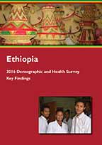Cover of Ethiopia DHS, 2016 - Key Findings (English)