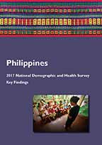 Cover of Philippines DHS, 2017 - Key Findings (English)