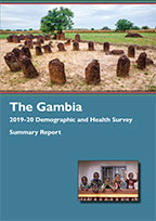 Cover of Gambia DHS, 2019-20 - Summary Report (English)