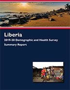 Cover of Liberia DHS, 2019-20 - Summary Report (English)