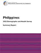 Cover of Philippines DHS, 2022 - Summary Report (English)