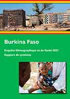 Cover of Burkina Faso DHS, 2021 - Summary Report (French)