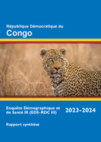 Cover of Congo Democratic Republic DHS, 2023-24 - Summary Report (French)