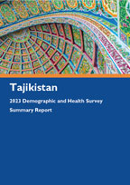 Cover of Tajikistan DHS, 2023 - Summary Report (English, Russian)