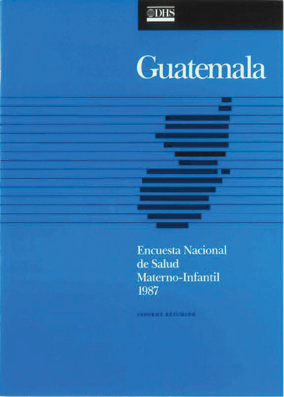 Cover of Guatemala DHS, 1987 - Summary Report (Spanish)