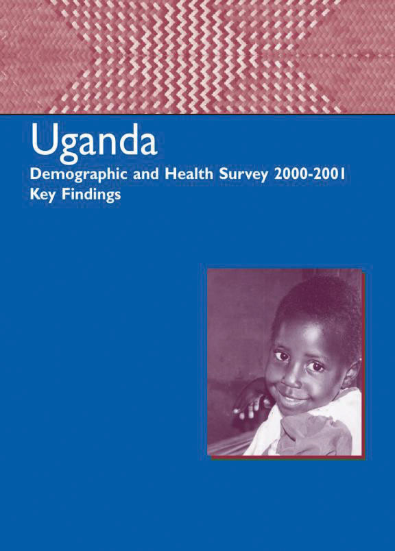 Cover of Uganda DHS, 2000-01 - Summary Report (English)