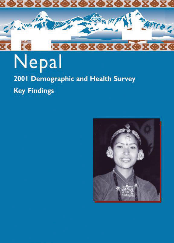 Cover of Nepal DHS, 2001 - Summary Report (English)