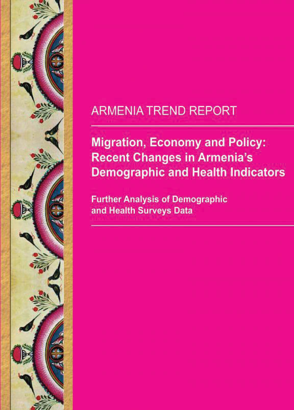 Cover of Migration, Economy and Policy: Recent Changes in Armenia's Demographic and Health Indicators (English)