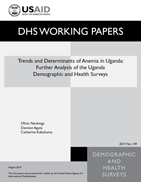Cover of Trends and Determinants of Anemia in Uganda: Further Analysis of the Demographic and Health Survey (English)