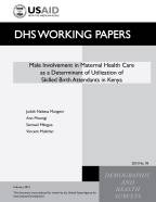 Cover of Male Involvement in Maternal Health Care as a Determinant of Utilization of Skilled Birth Attendants in Kenya (English)