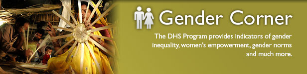 The DHS Program provides indicators of gender inequality, women&#39;s empowerment, gender norms, and much more.